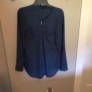 Blue Zac and Rachel Blouse